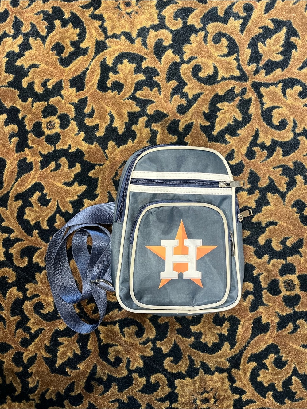 MLB Houston Astros Mini Cross Sling Crossbody Bag